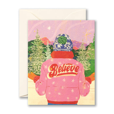 Believe Holiday Card