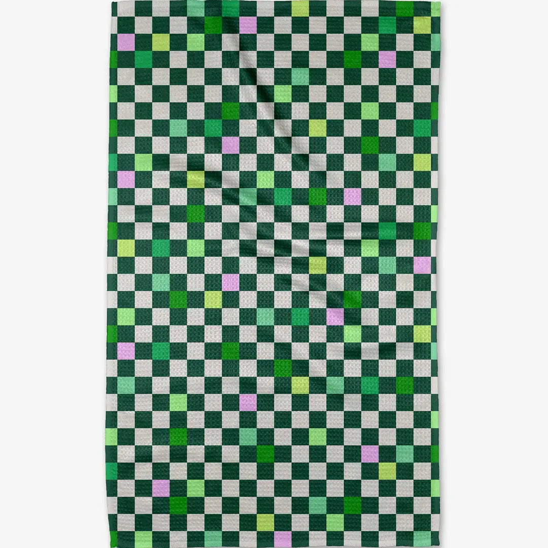 Magical Checkers Tea Towel