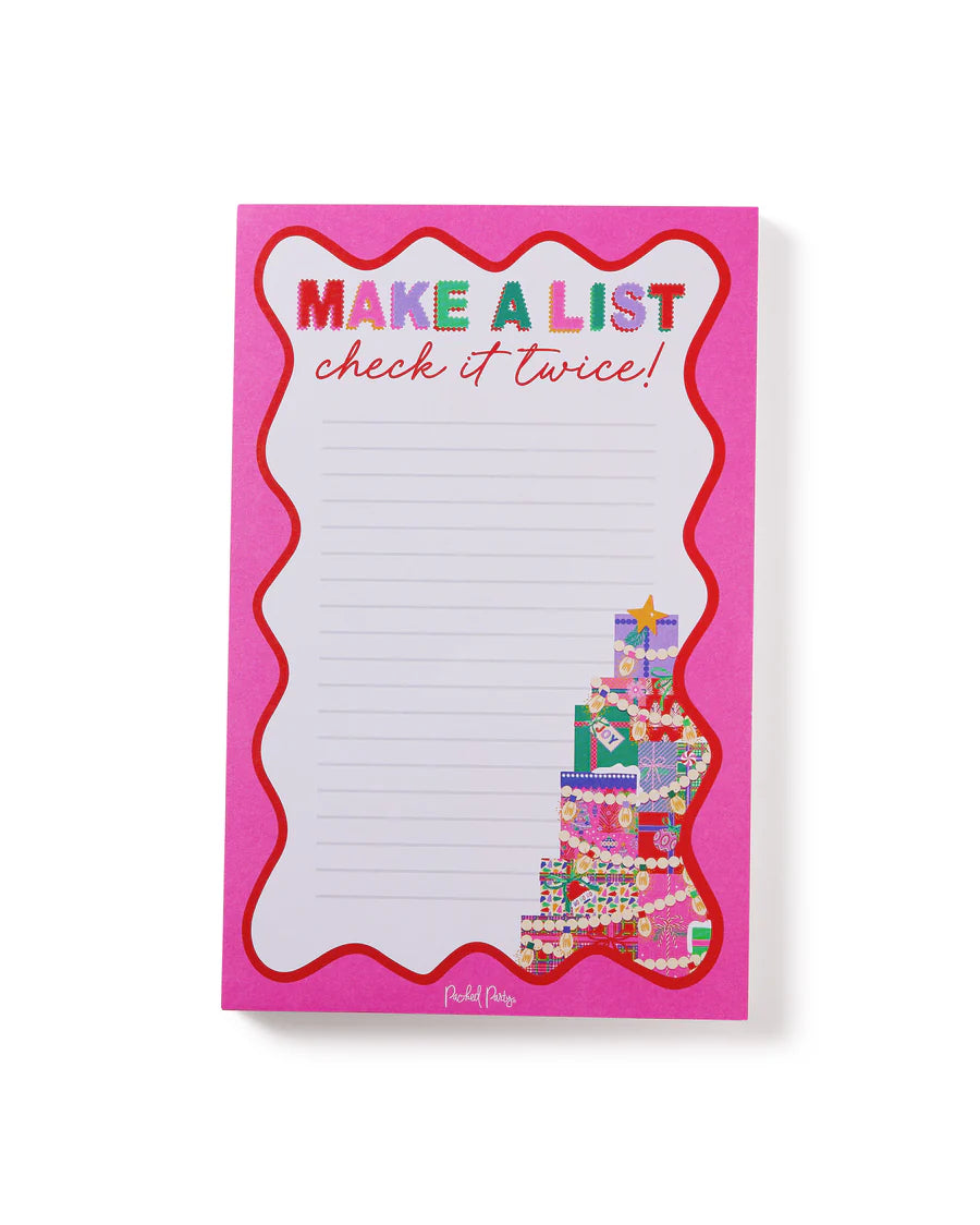 Make A List Holiday Notepad