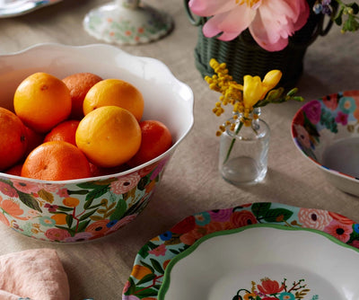 Garden Party Melamine Serving Bowl