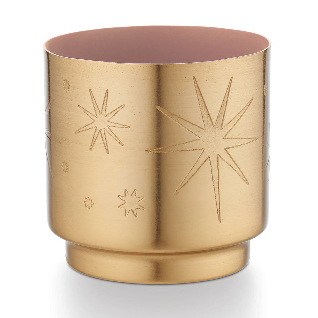 Pink Pine Petite Tinsel Candle