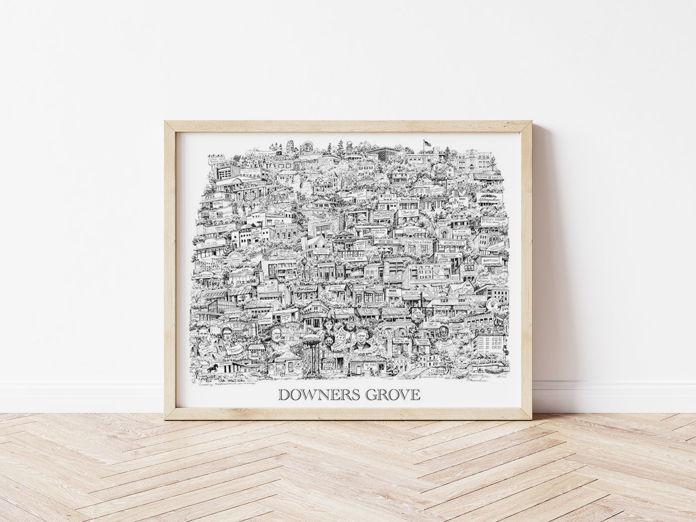 Downers Grove Montage, 8x10