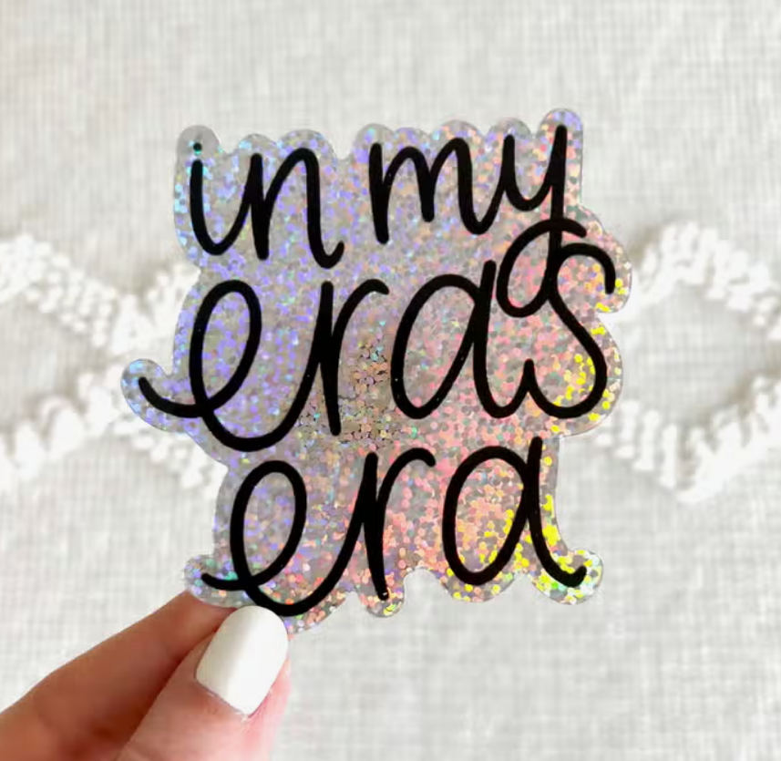 Taylor Swift Inspired Eras Glitter Sticker