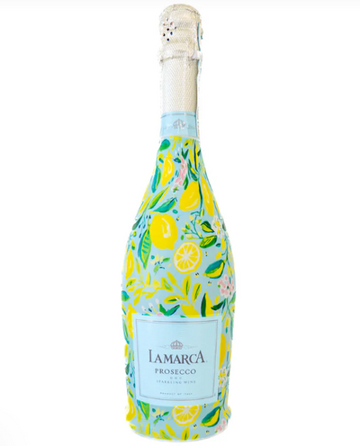 Preppy Lemons Bottle Wrap – La Marca Edition
