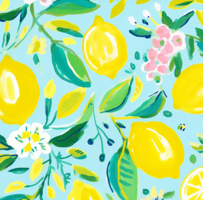 Preppy Lemons Bottle Wrap – La Marca Edition