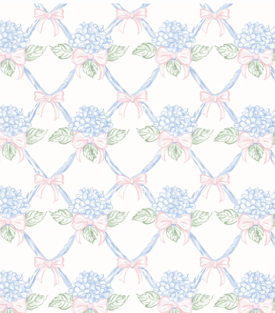 Hydrangea Lattice Bottle Wrap – La Marca Edition
