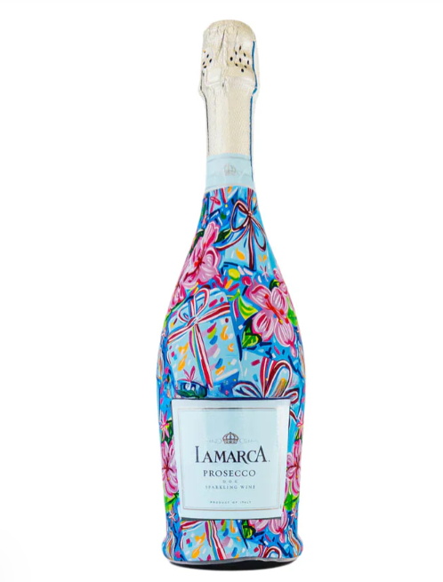 Happy Birthday Brushed Presents Bottle Wrap – La Marca Edition