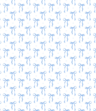 Grandmillenial Blue Bows Bottle Wrap – La Marca Edition