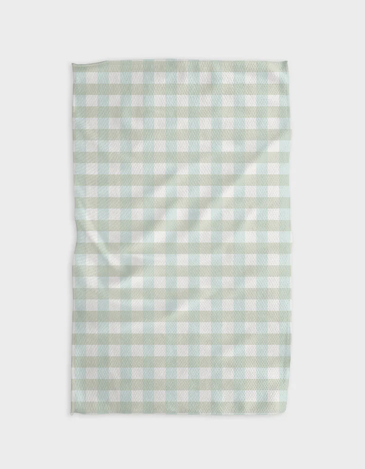 Table for Two Neutral Kitchen Towel