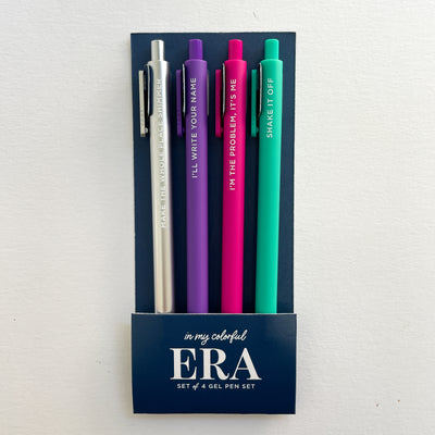 In My COLORFUL ERA - 4 Pack Pen Set
