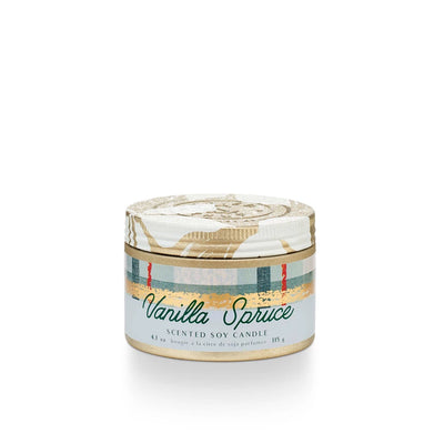 Vanilla Spruce Petite Candle Tin