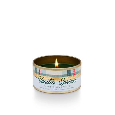 Vanilla Spruce Petite Candle Tin