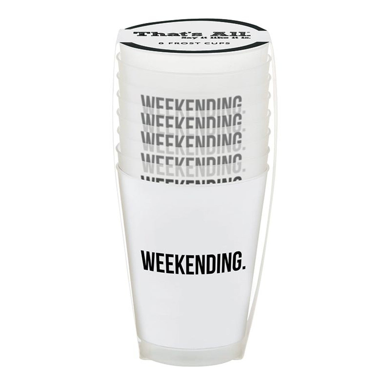 Weekending Party Cups