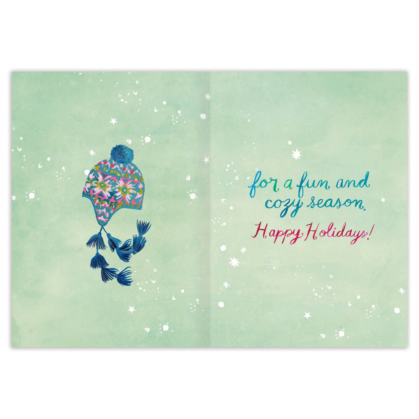Cozy Sweaters Warm Wishes Boxed Holiday Cards - Set of 10
