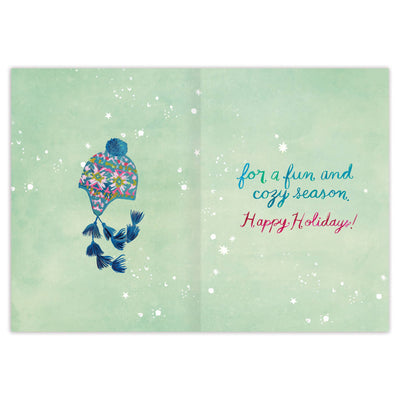 Cozy Sweaters Warm Wishes Boxed Holiday Cards - Set of 10