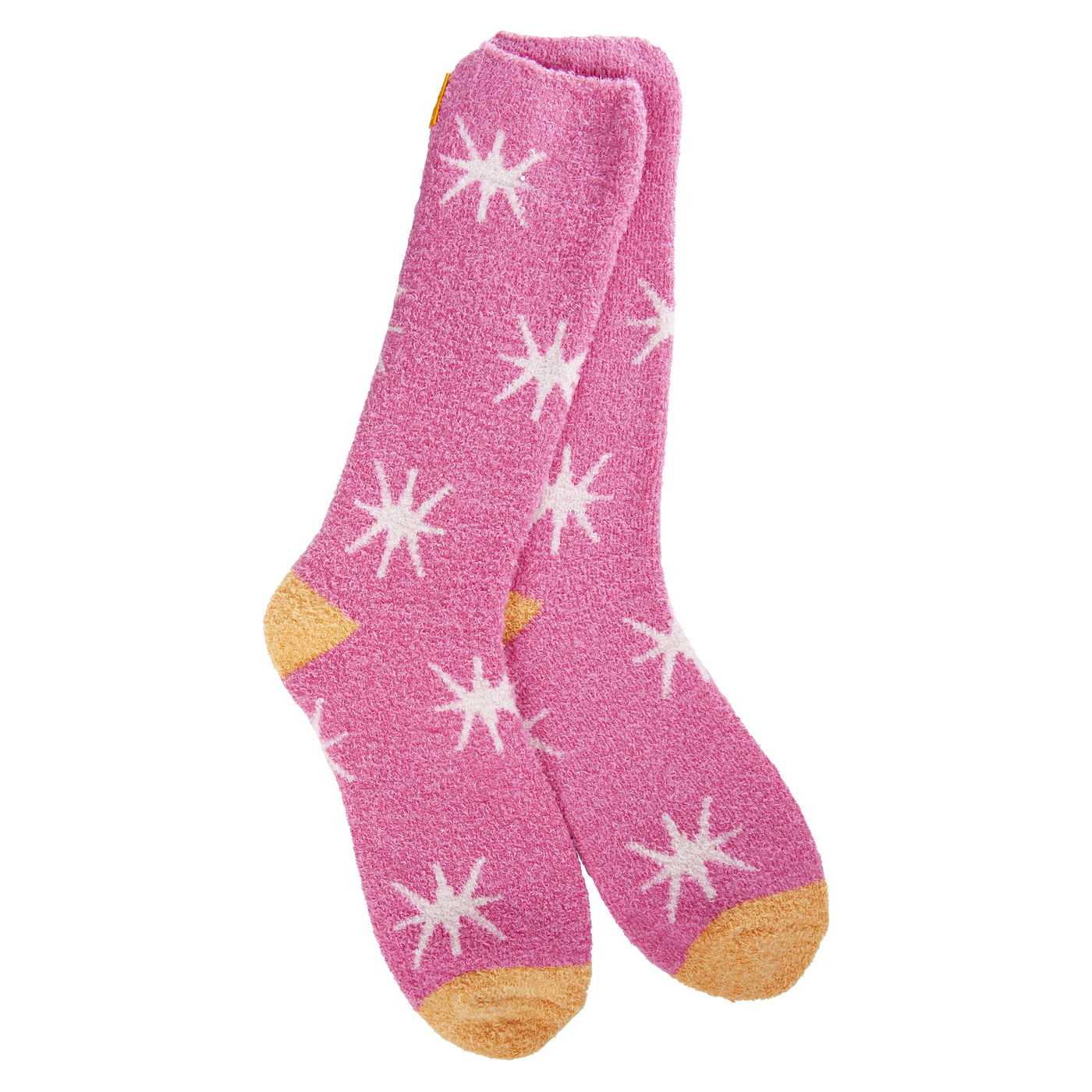 Cozy Cali Starburst Socks Pink