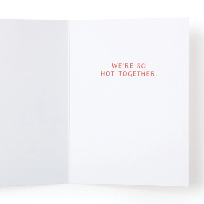 We Make the Most Perfect Match Greeting Card