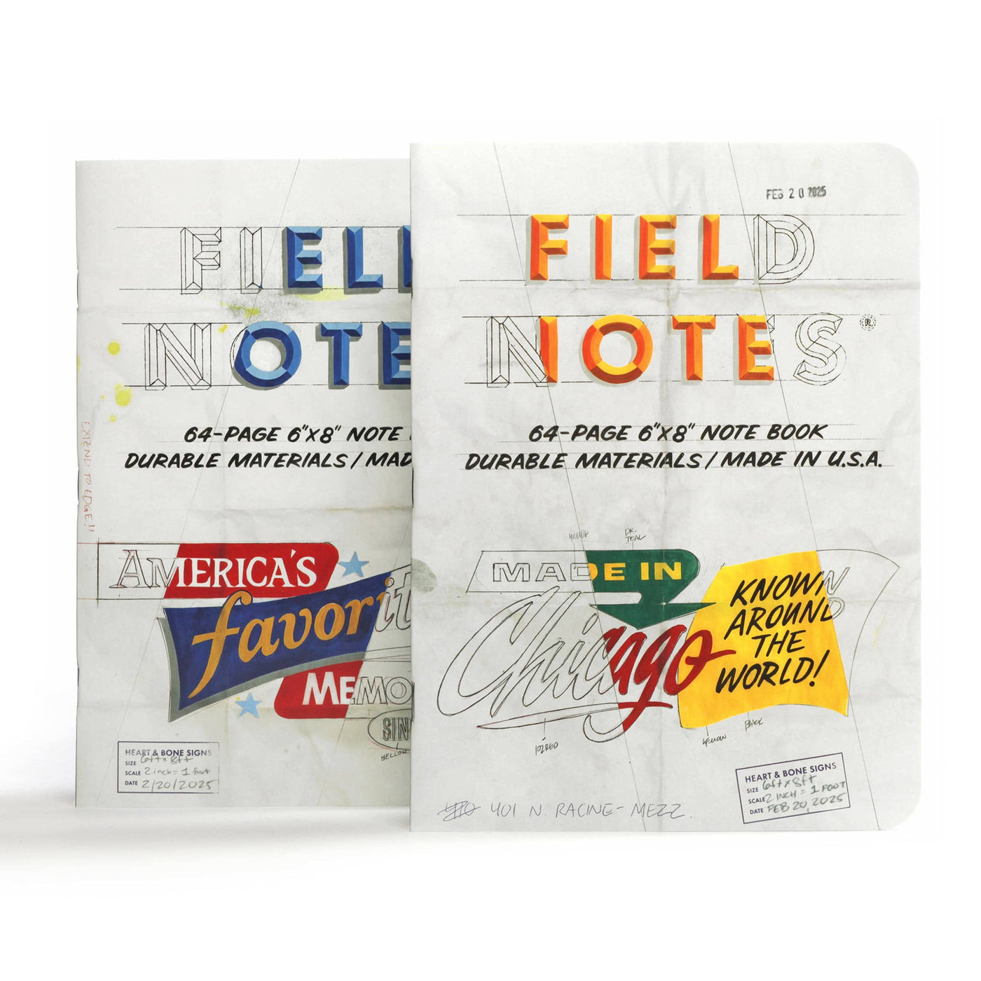 The Chicago Look 2-Pack Notebook Set