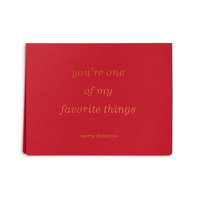 Favorite Thing Christmas Greeting Card