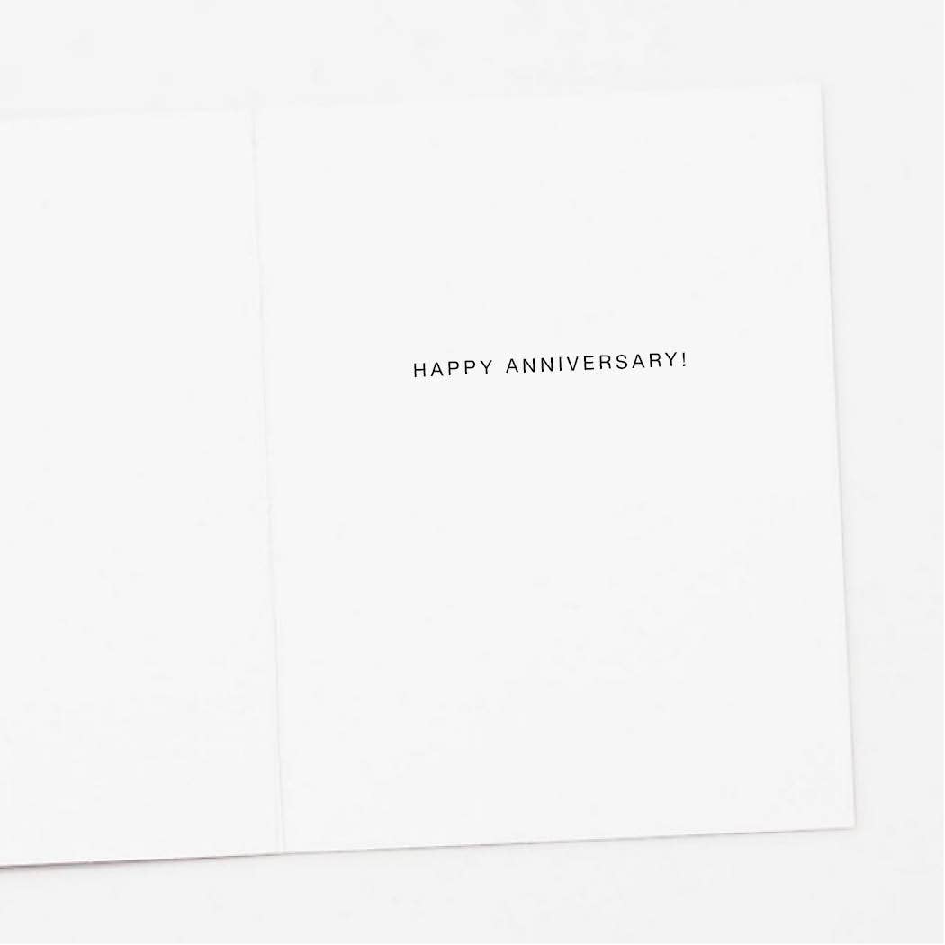 Soy in Love With You Anniversary Card