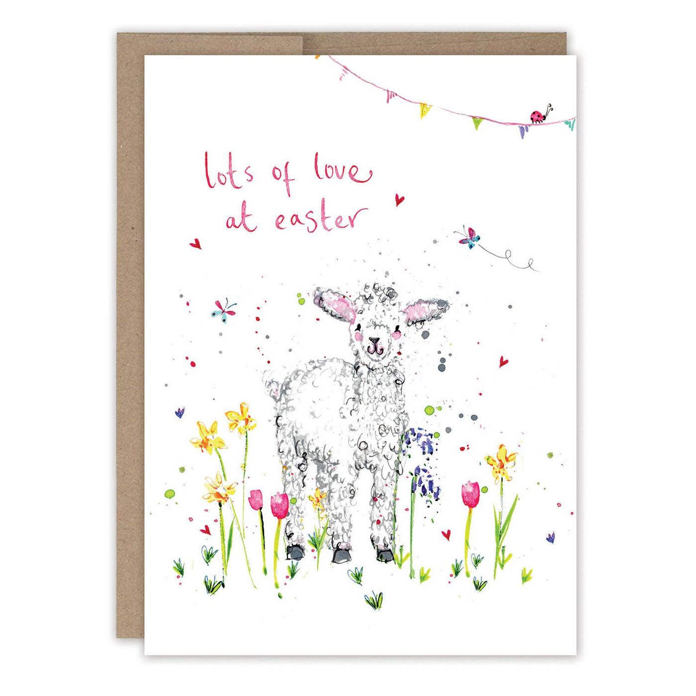 Lamb Easter Card