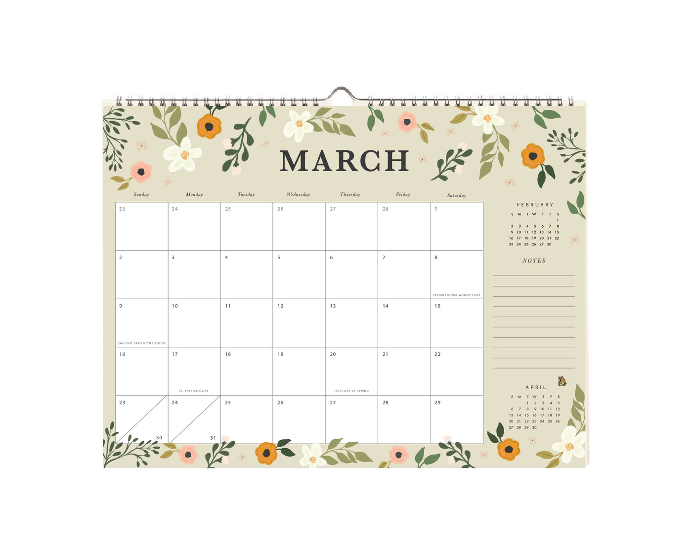 2026 Ginger P. Designs Appointment Calendar