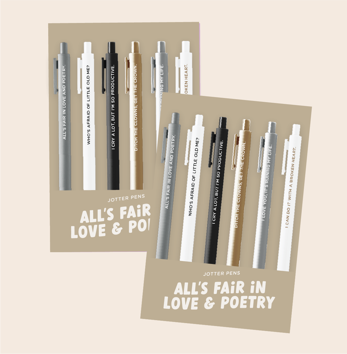 Swiftie Jotter Sets: All's Fair in Love and Poetry (TTPD)