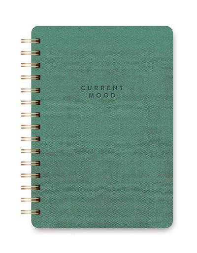 Current Mood Hunter Green Notebook