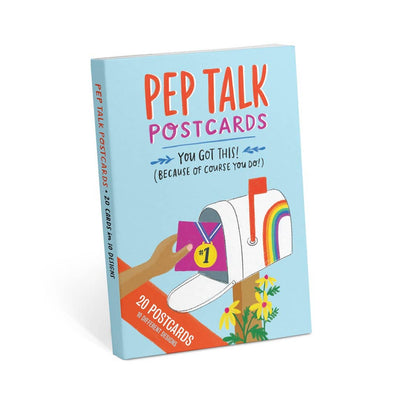 Pep Talk Postcard Book