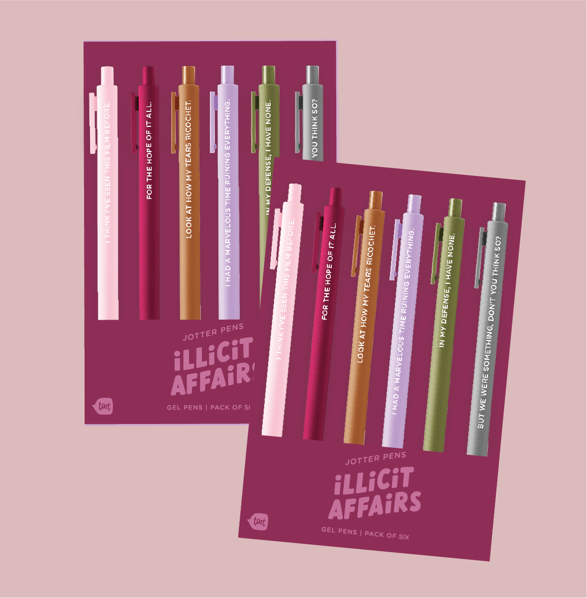Swiftie Jotter Sets: Illicit Affairs (Folklore)