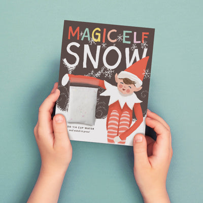 Magic Elf Snow Card - Instant Snow Christmas Card