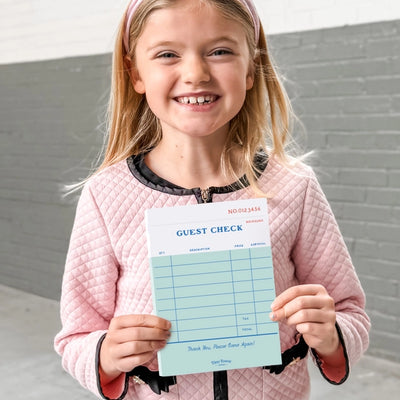 Tiny Town Play Notepad - Guest Check