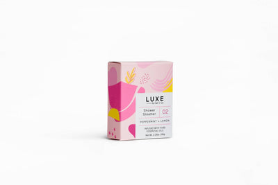 Luxe Peppermint + Lemon Shower Steamer