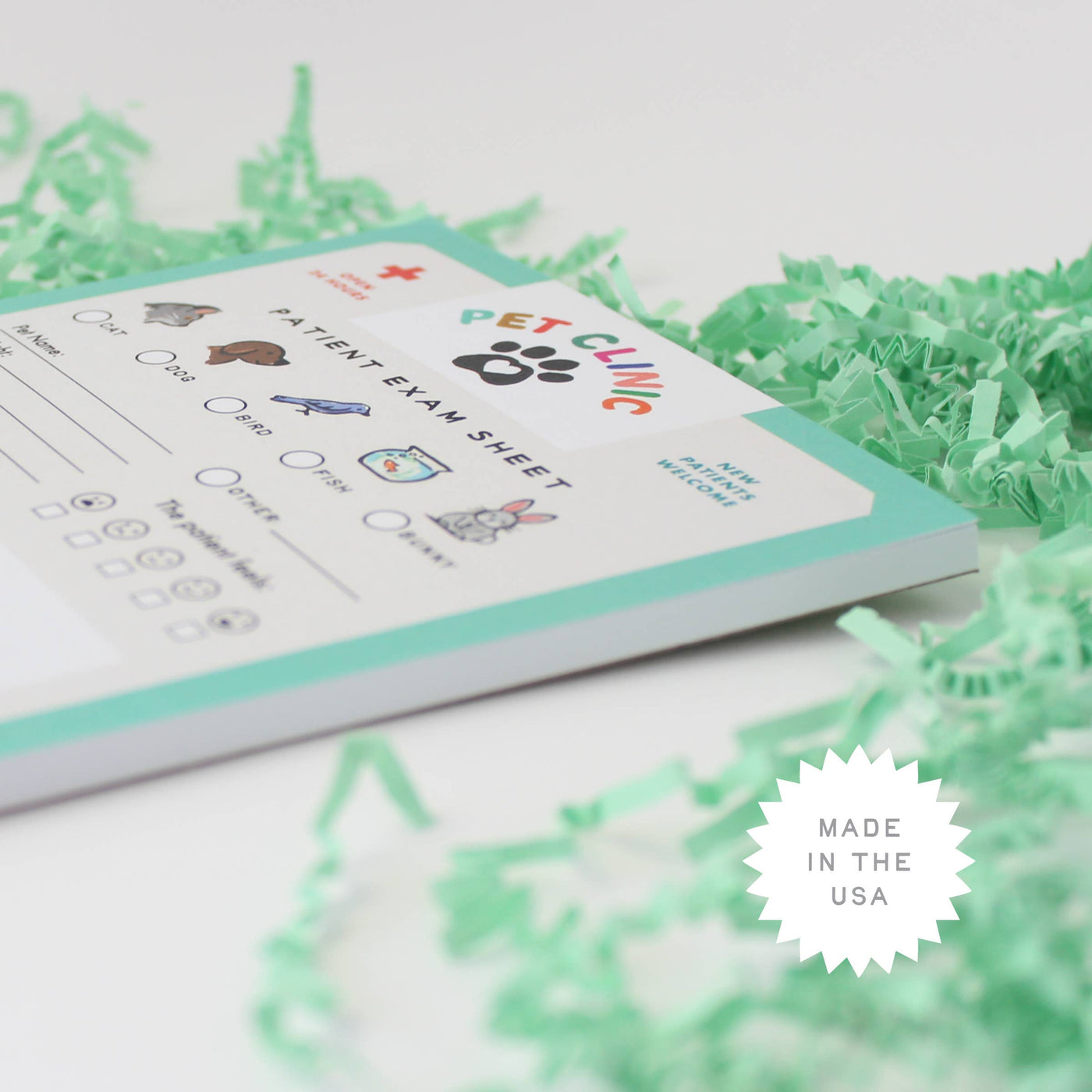 Tiny Town Play Notepad - Pet Clinic