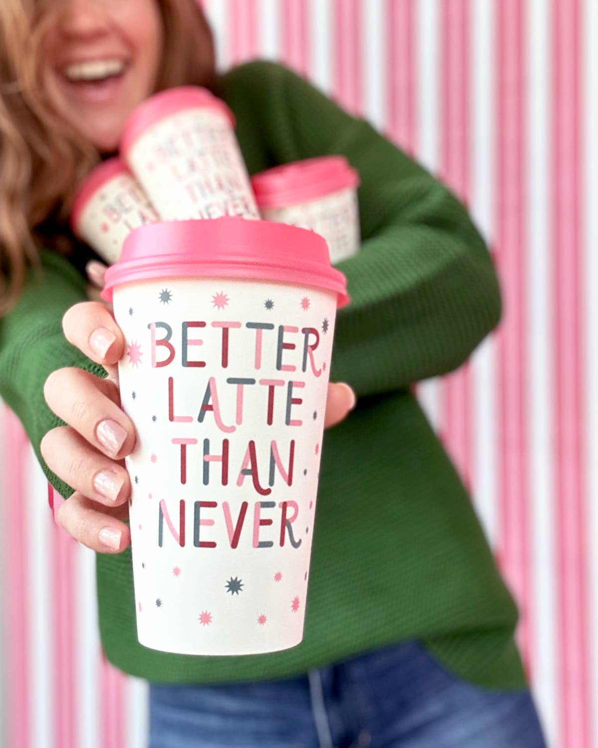 Better Latte Thank Never To-Go Cup Set