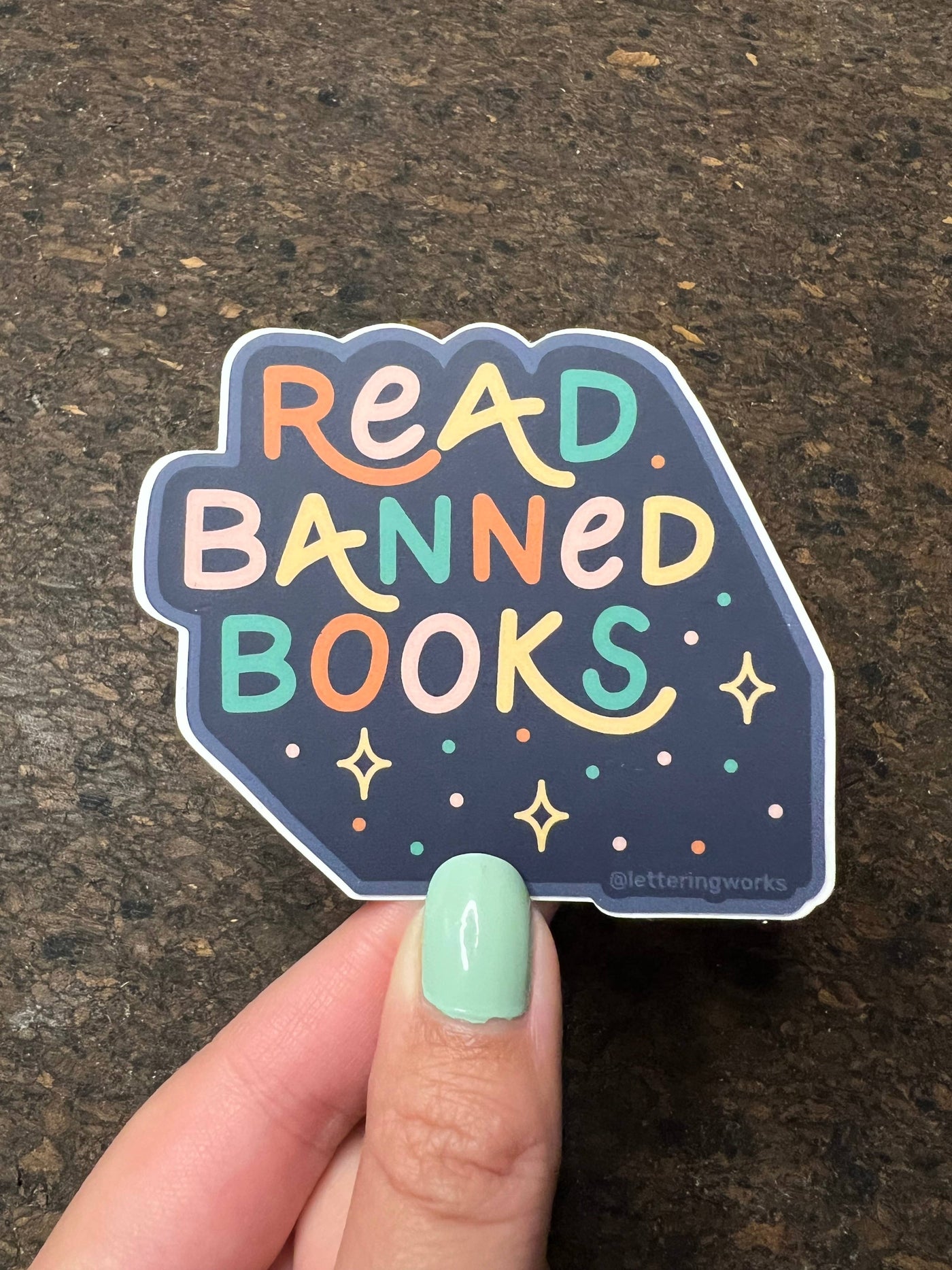 Read Banned Books Sticker