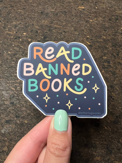 Read Banned Books Sticker