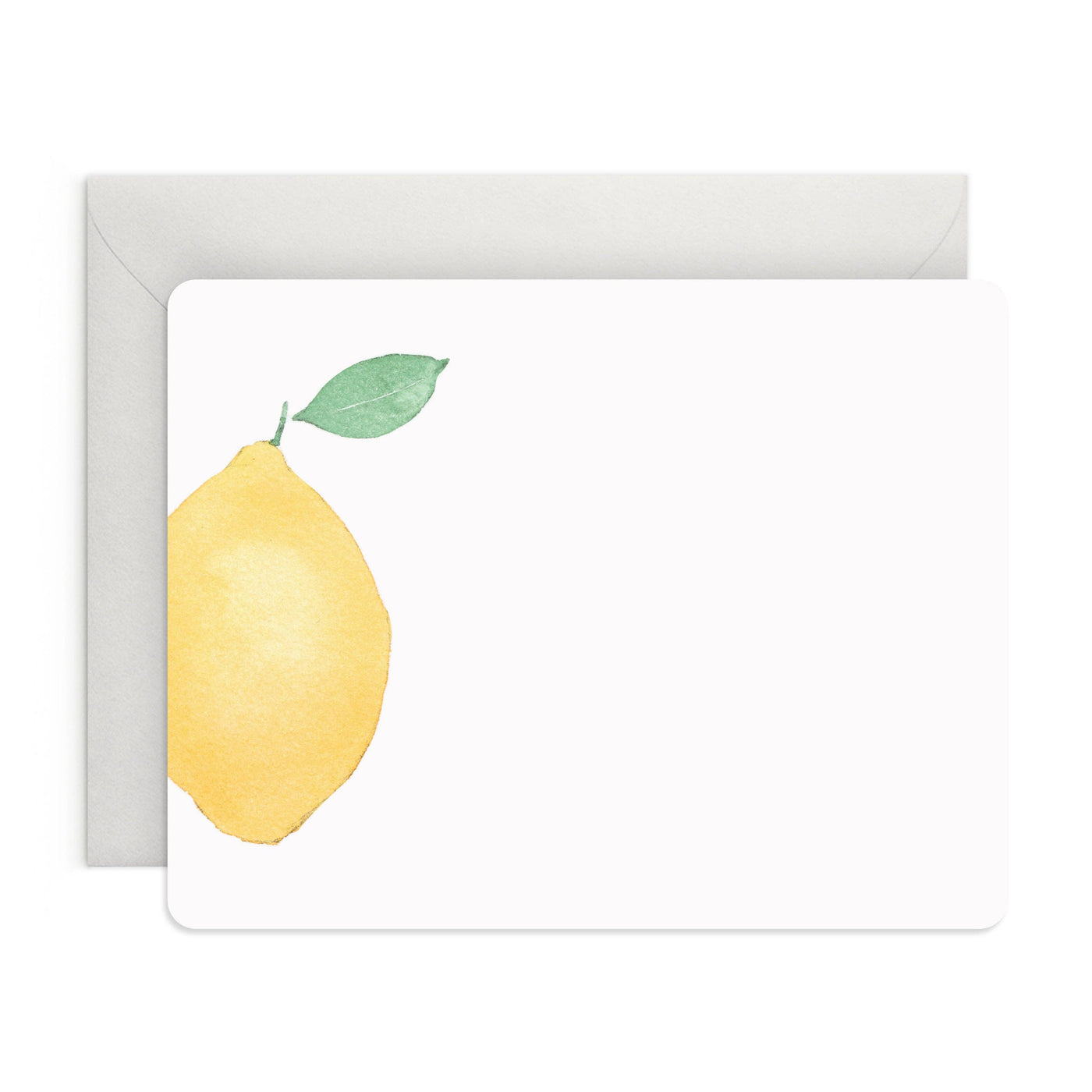 Lemon Flat Note (Boxed set of 8)