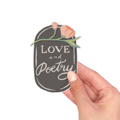 Love & Poetry T-Swift Vinyl Sticker