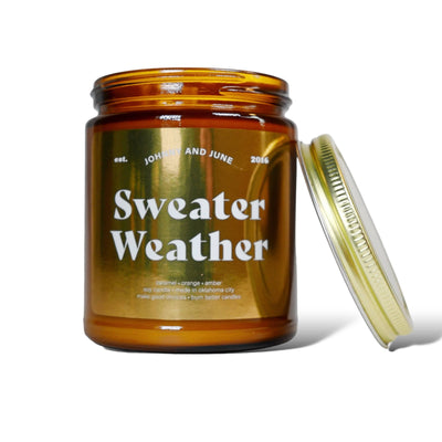 Sweater Weather Holiday 8oz Soy Candle