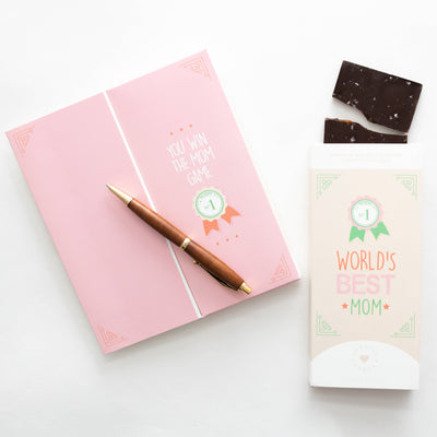 Mother's Day Chocolate Bar + Greeting Card – Mom Award