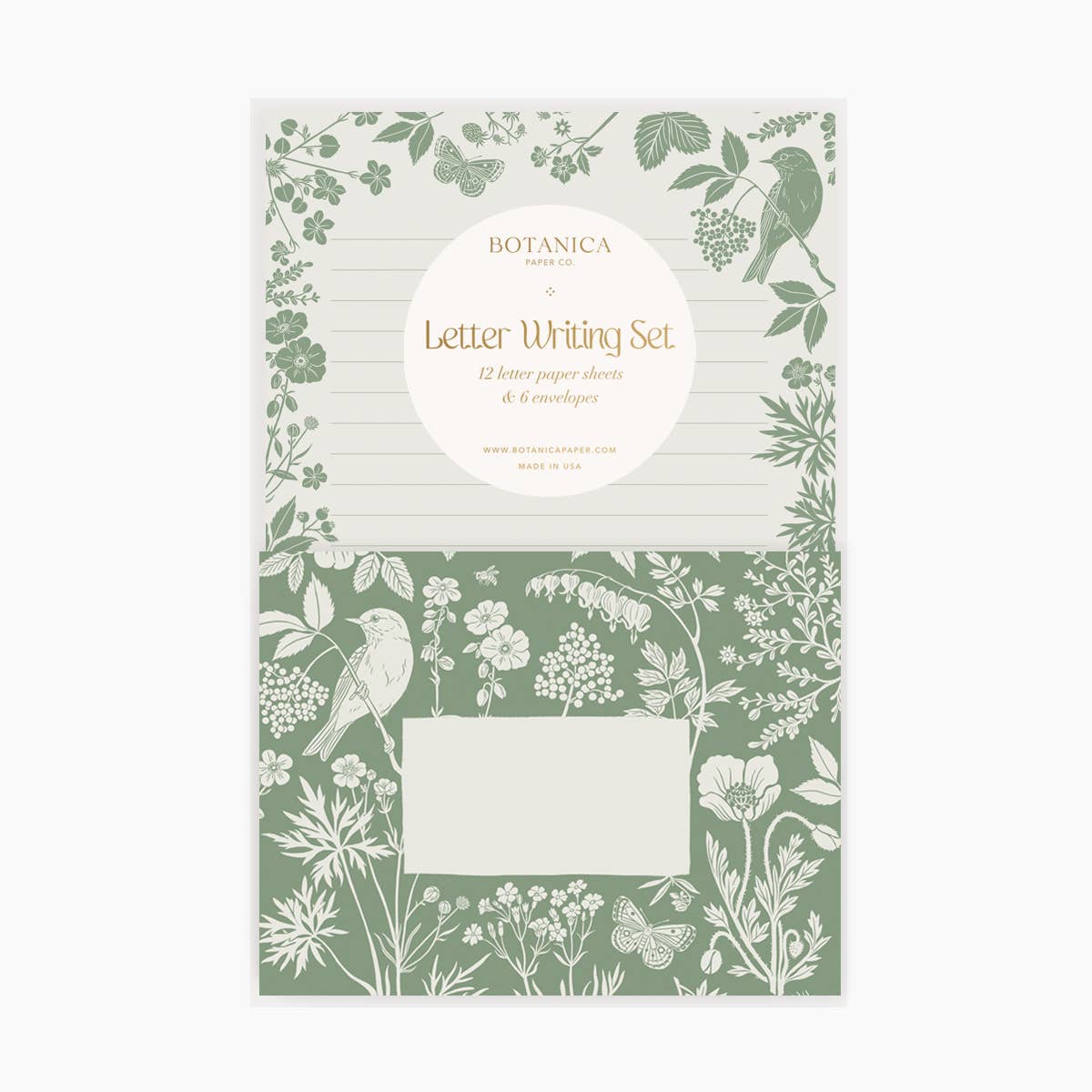 Letter Writing Set - Meadow