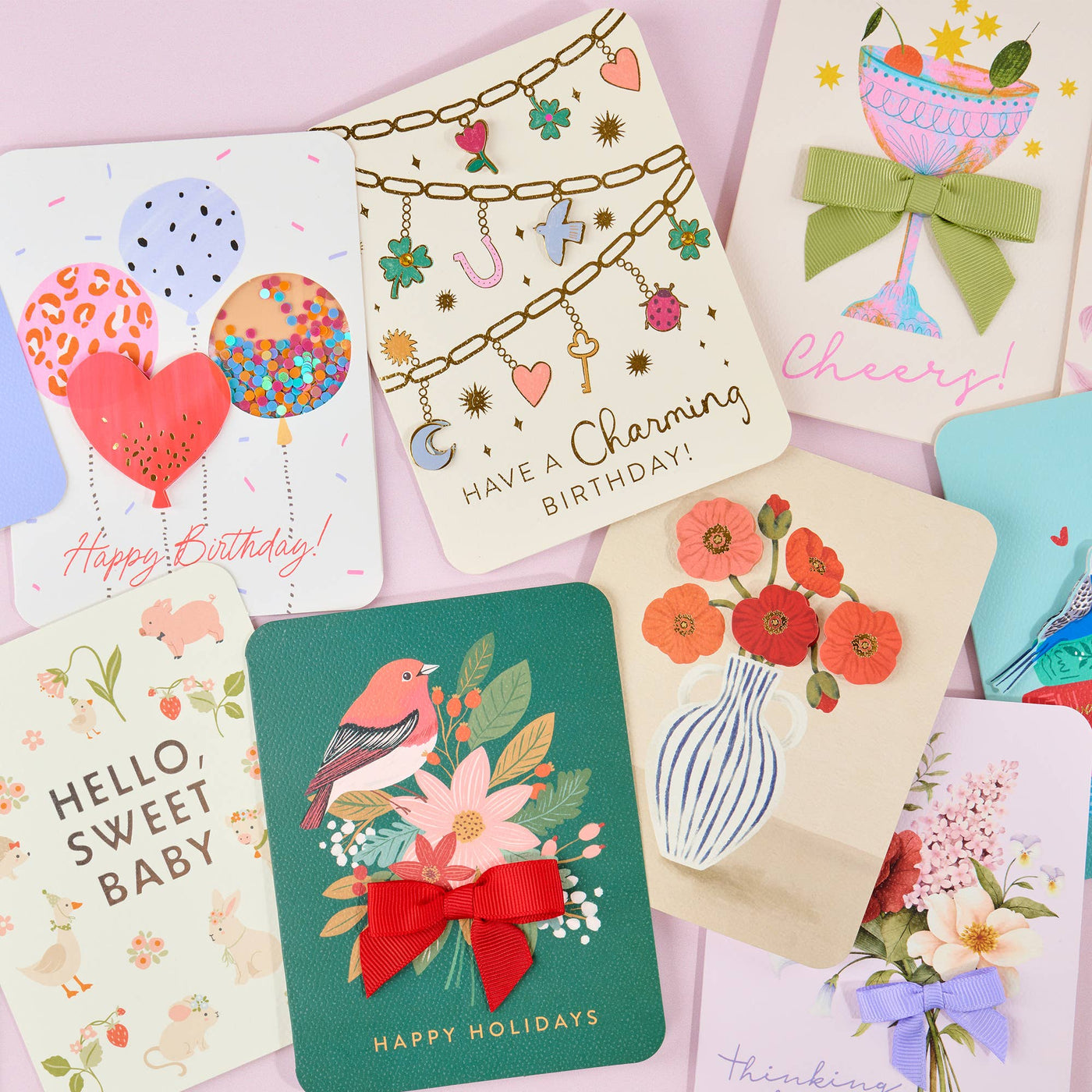 Charming Birthday Greeting Card