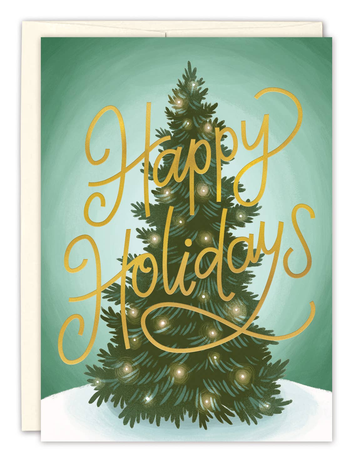 Happy Holidays Christmas Boxed Cards - Set of 10