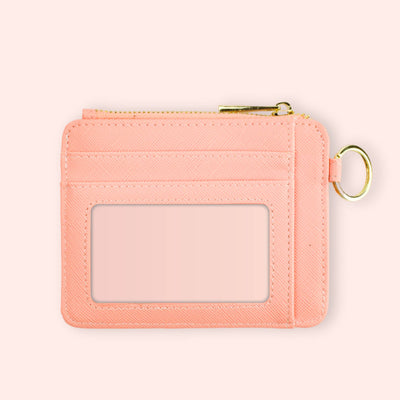 Wallet Keychain - Coral