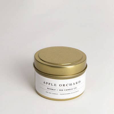Apple Orchard 4oz Travel Tin - Soy Candle
