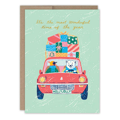 Most Wonderful Time Boxed Holiday Cards - Set of 10