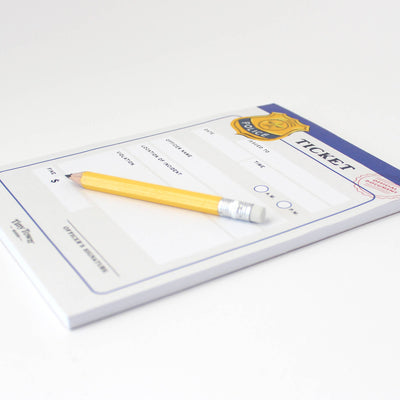 Tiny Town Play Notepad - Police Ticket
