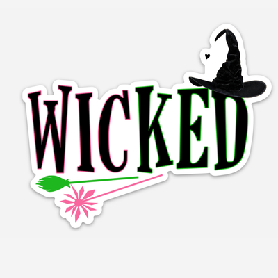 Wicked Movie Musical Witch Crown Sticker