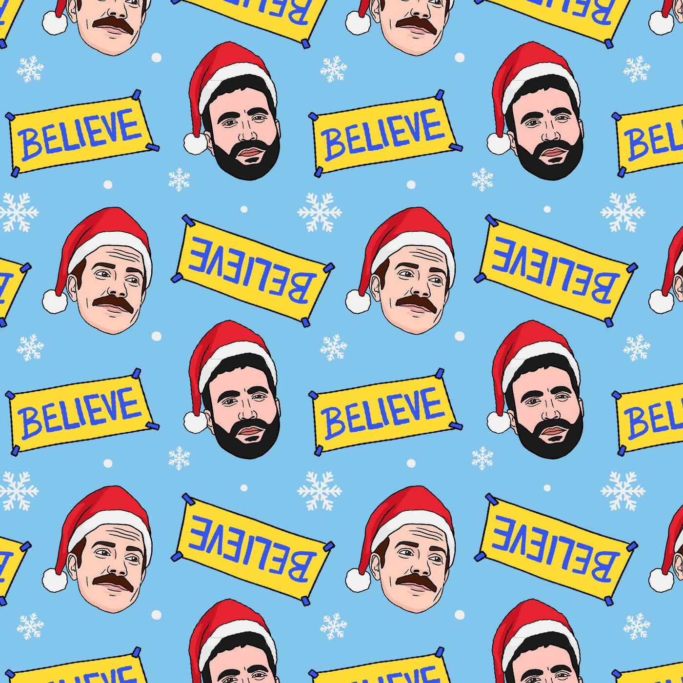 Believe Holiday Wrapping Paper